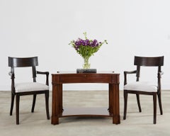 Pair of Michael Taylor Saintsbury Walnut Nightstands