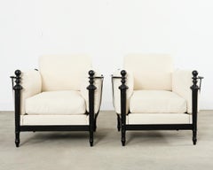 Pair of Michael Taylor Style Montecito Garden Chairs