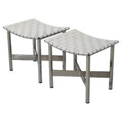 Pair of Michel Pigneres Stools