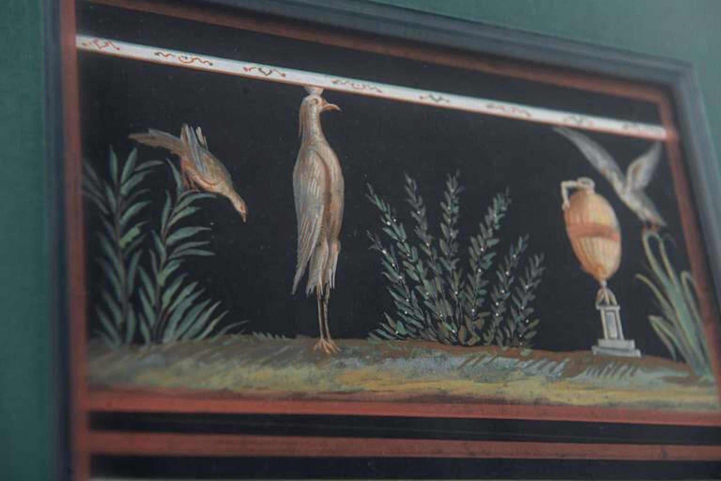 Pareja de pinturas al gouache neoclásicas italianas Michelangelo Maestri enmarcadas del siglo XVIII en venta 1