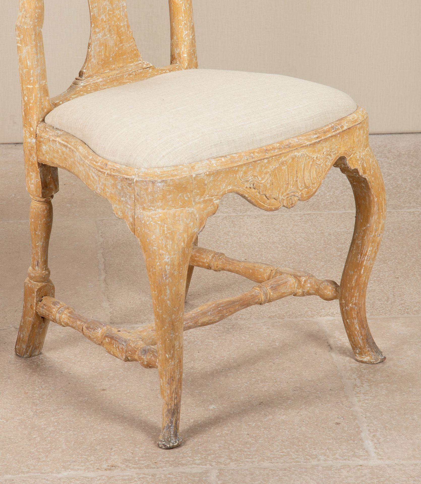 Pair of Mid-18th Century Swedish Side Chairs In Good Condition For Sale In Gloucestershire, GB
