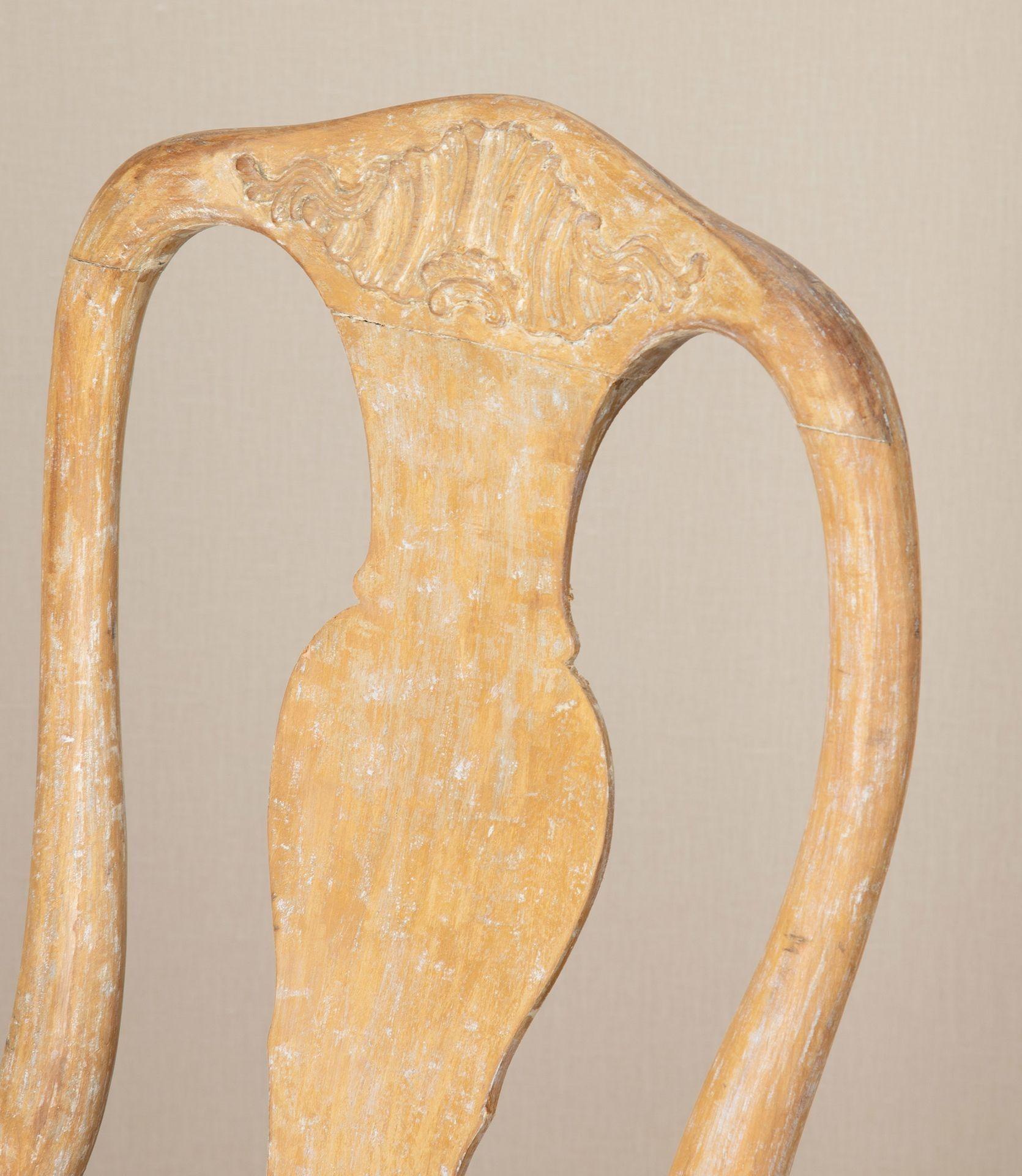 Pair of Mid-18th Century Swedish Side Chairs For Sale 1
