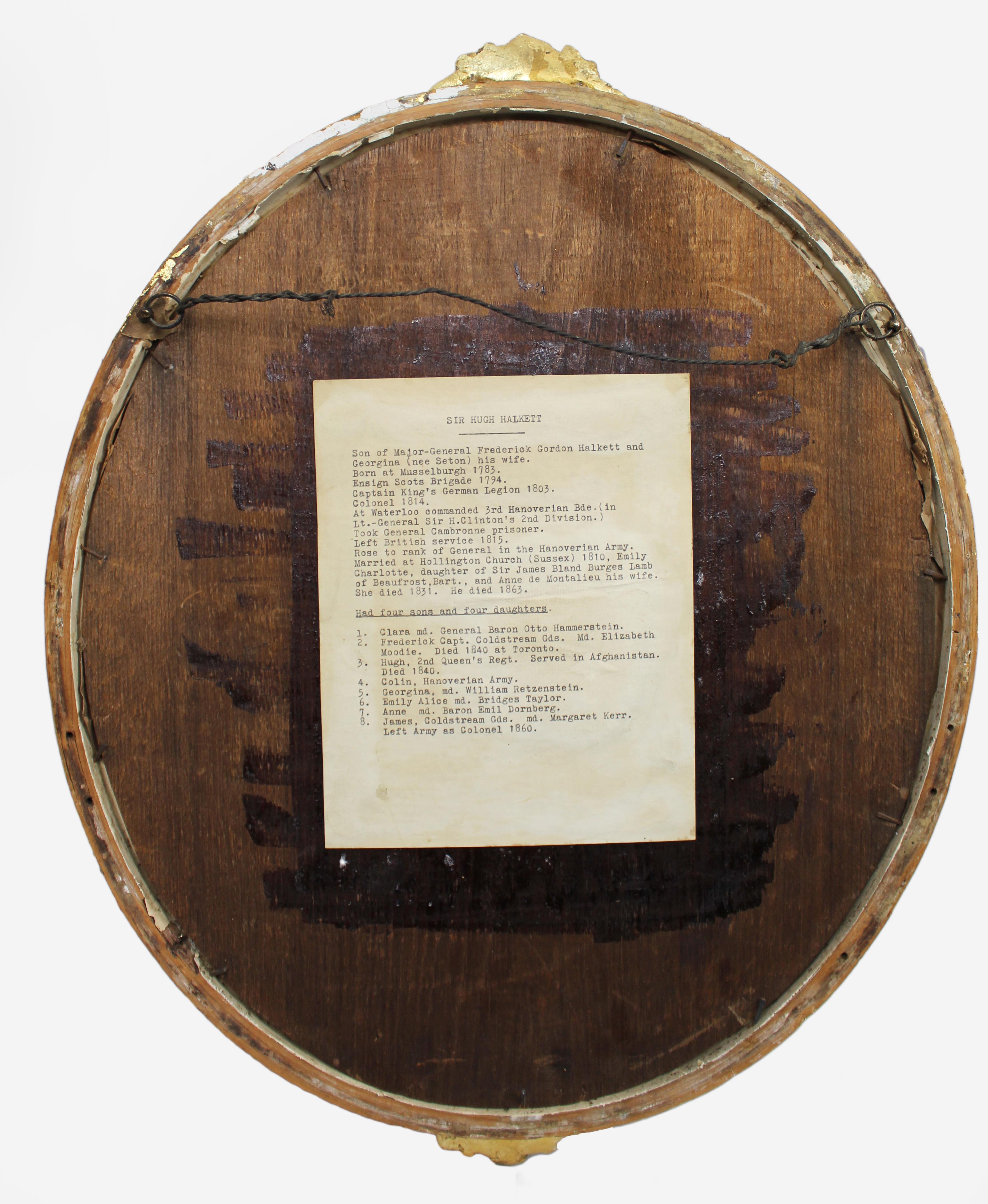 Pair of Mid 19th c. Oval Drawings by C.Reimann For Sale 8