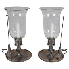 Antique Pair of Mid 19th Century Candle Holders