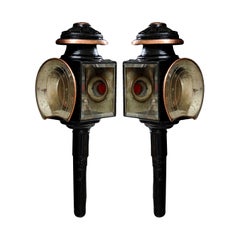 Pair of Mid-19th Century Carriage Lamps, circa 1860