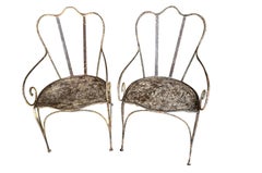 Pair Of Mid-19th Century French Garden Chairs
