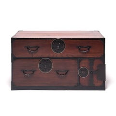 Pair of Mid-19th Century Japanese Tansu