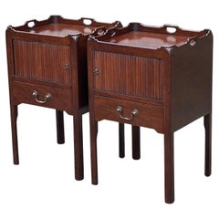 Pair of Mid 19th Century Mahogany Bedside Commodes