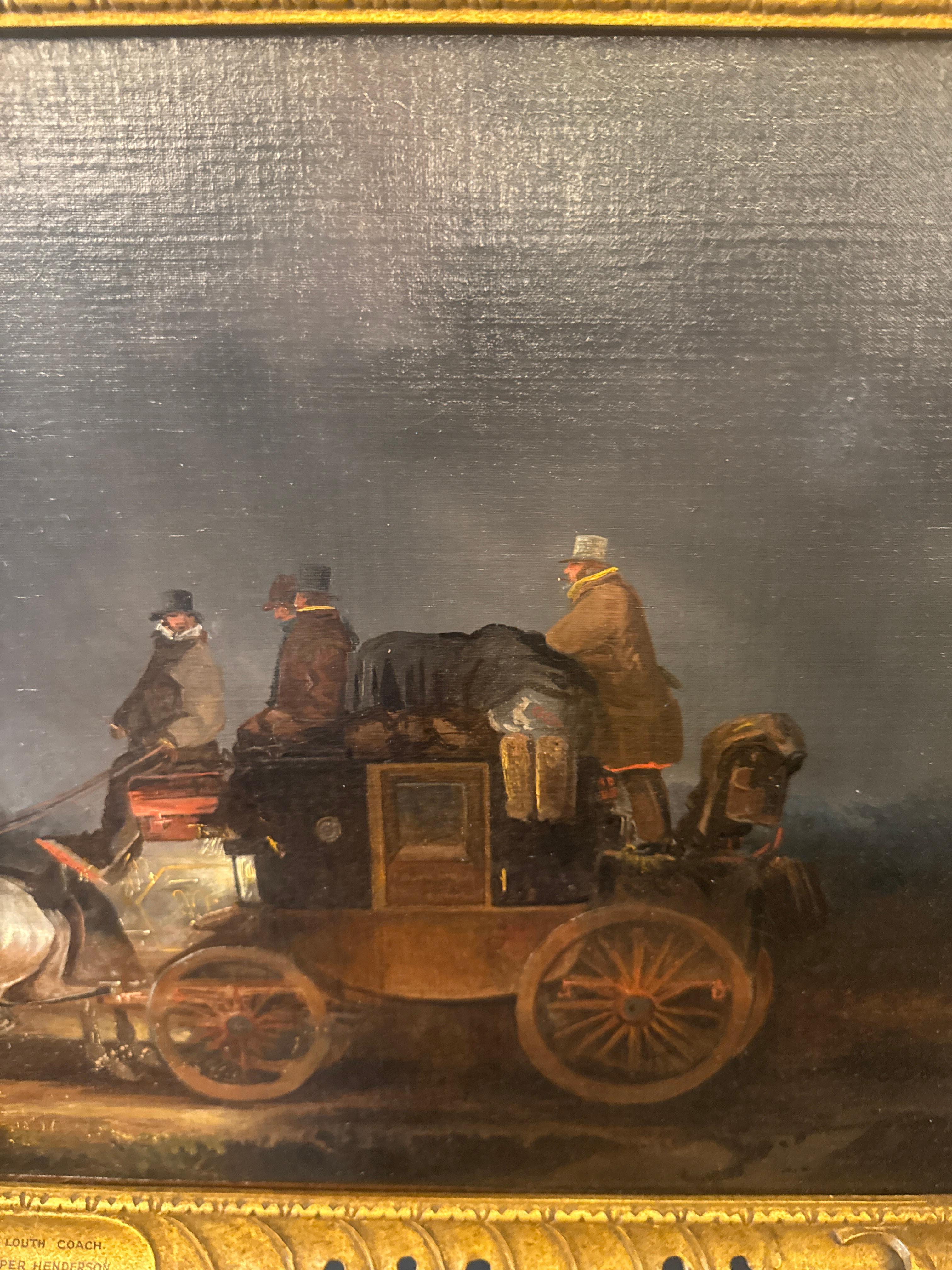 Paire d'huiles sur toile du milieu du 19e siècle de Charles Cooper Henderson en vente 1