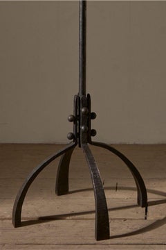 Pair of Mid 20th century Brutalist floor lamps