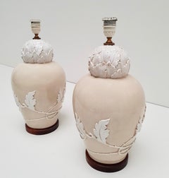 Pair of Mid-20th Century Ceramic Table Lamps