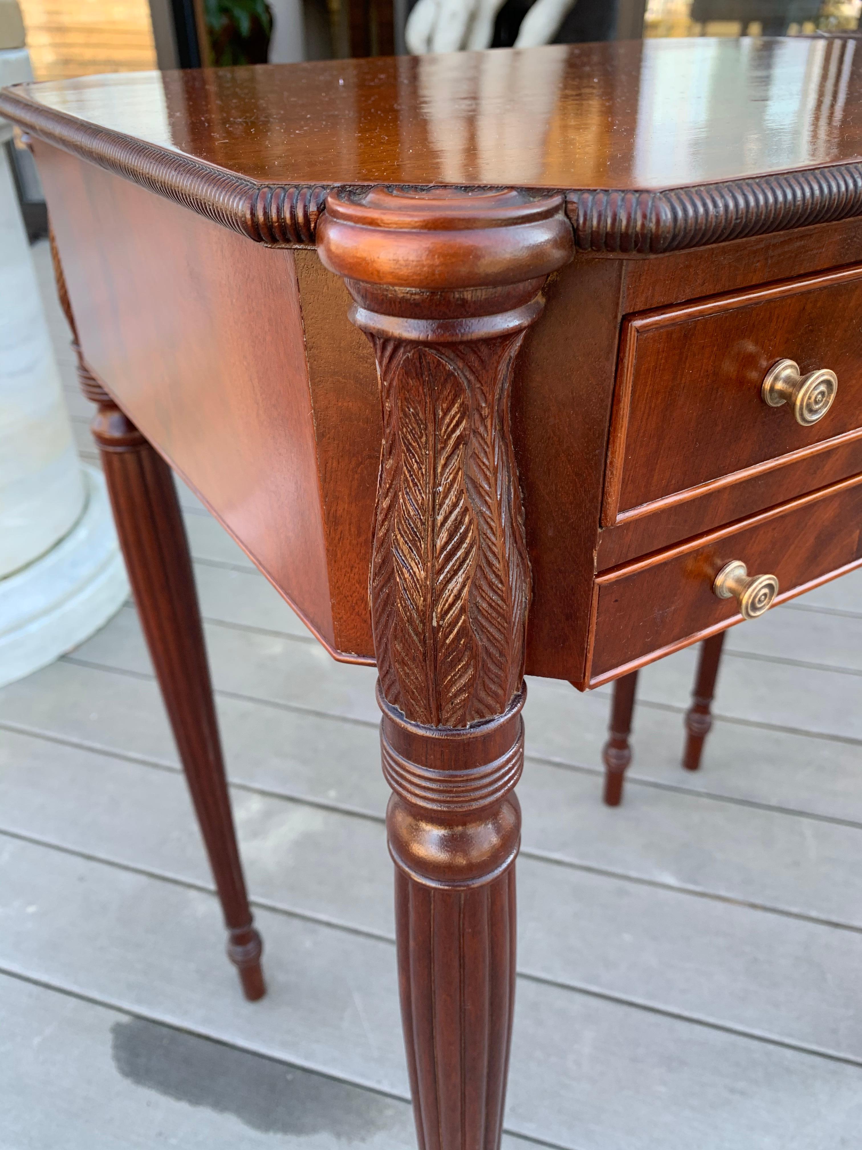 federal style end tables