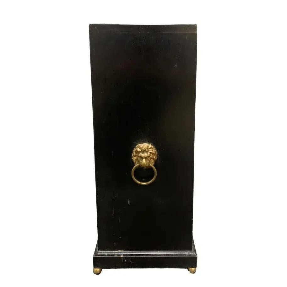 Pair of Mid 20th Century Decorative Stands With Brass Mountings For Sale 1