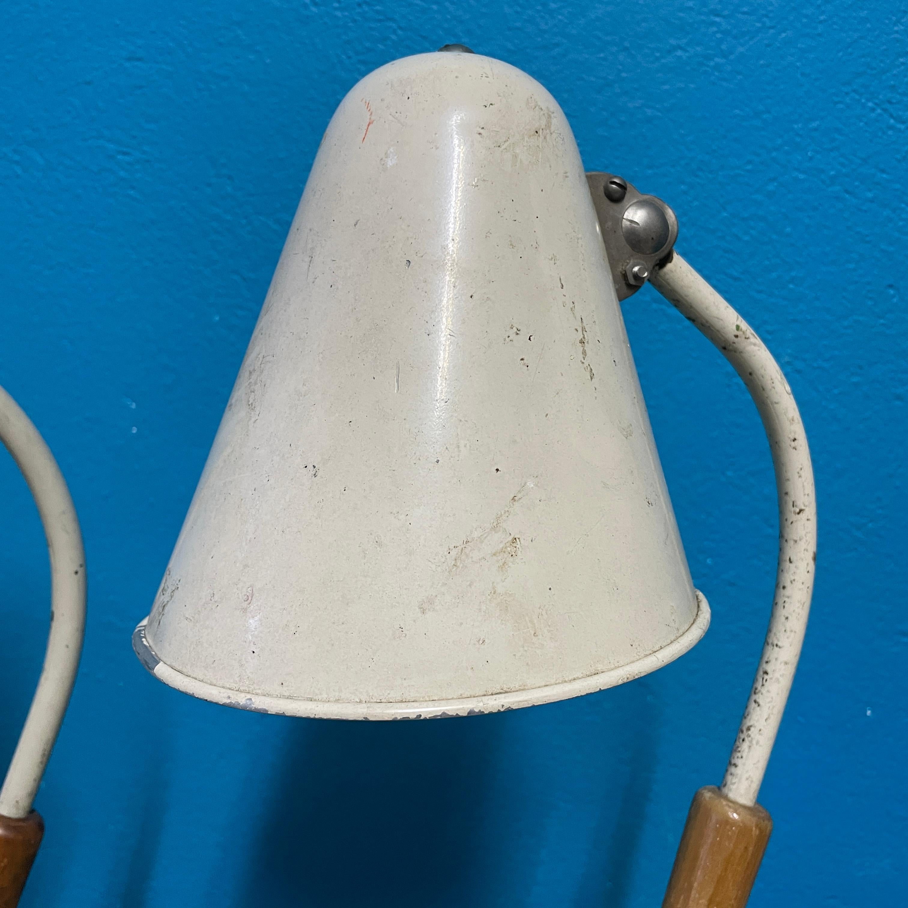 Pair of mid-20th Century Desk Lamps For Idman 2