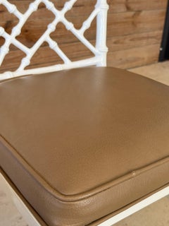 Pair of Mid-20th Century Faux Bamboo Side Chairs by Phyllis Morris