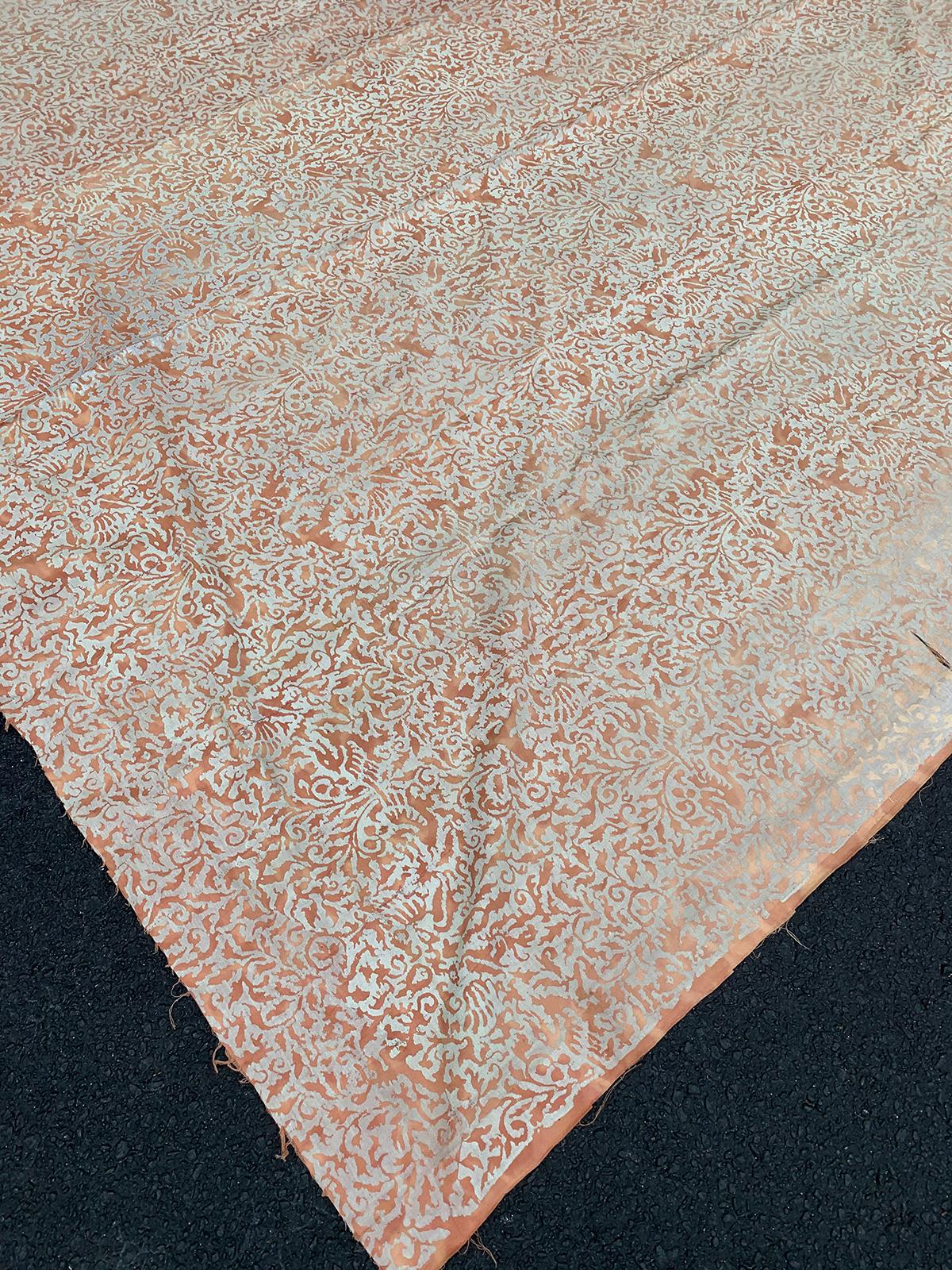 Pair of Mid-20th Century Fortuny Fabric Panels with Custom Seaming 5