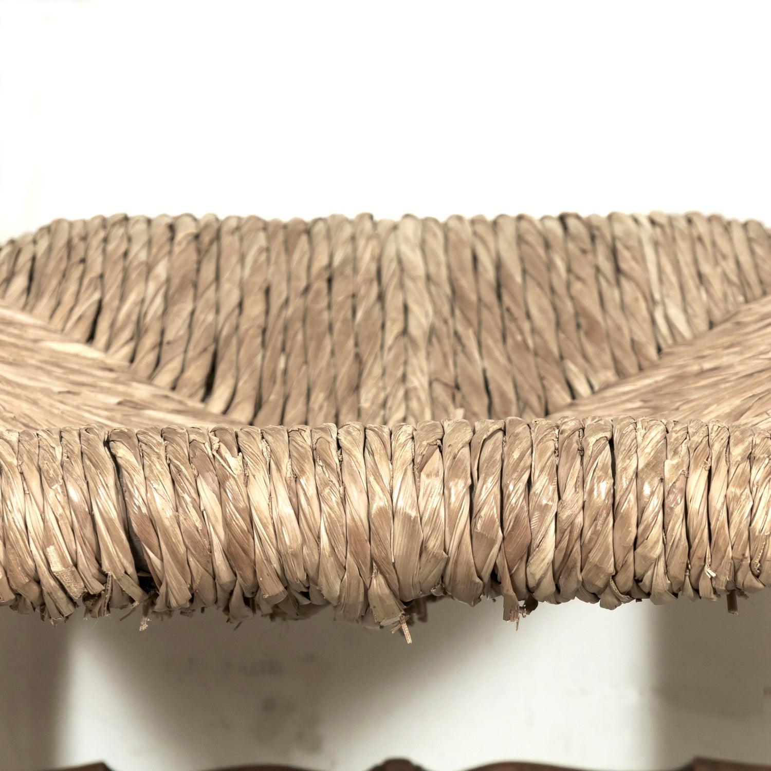 Mid-20th Century Pair French Brutalist Style Fireplace Chairs by Charles Dudouyt im Angebot 8