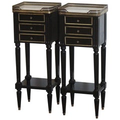 Pair of Mid-20th Century French Louis XVI Taste Bedside Tables