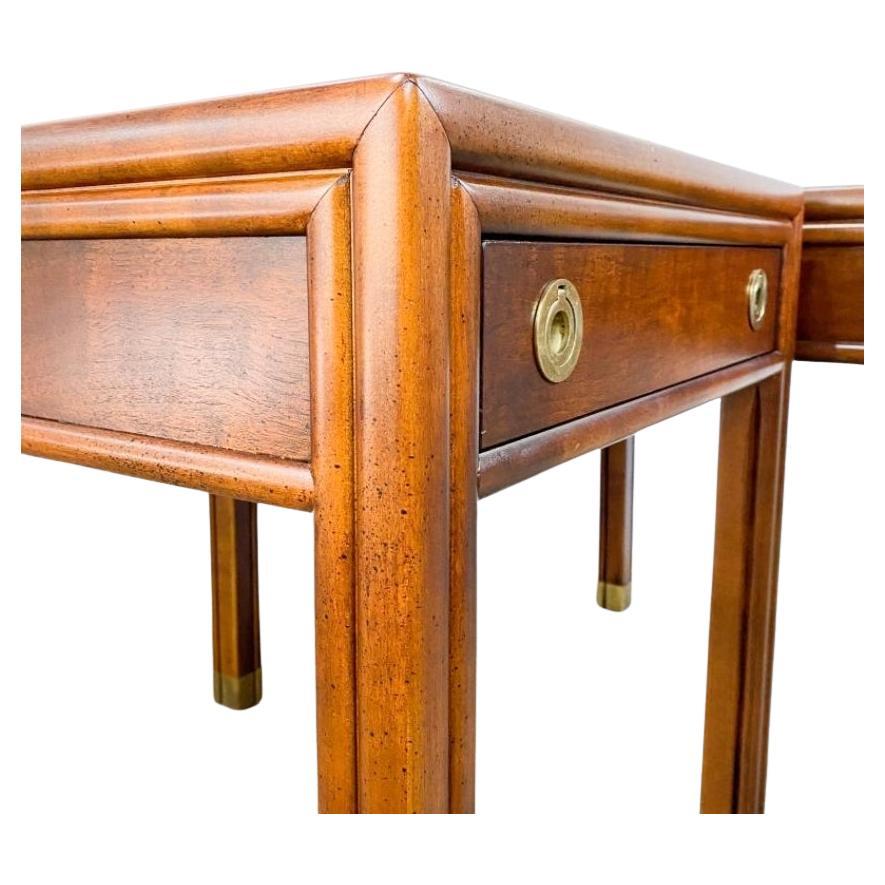 Paire de tables d'appoint Henredon du milieu du 20e siècle Bon état - En vente à Germantown, MD