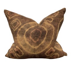Pair of Mid-20th Century Kuba Cloth Pillows