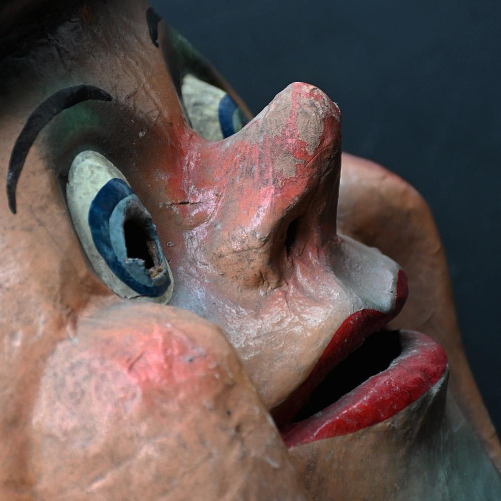 Paar Laurel-und-Hardy-Theatermasken aus der Mitte des 20. im Angebot 5