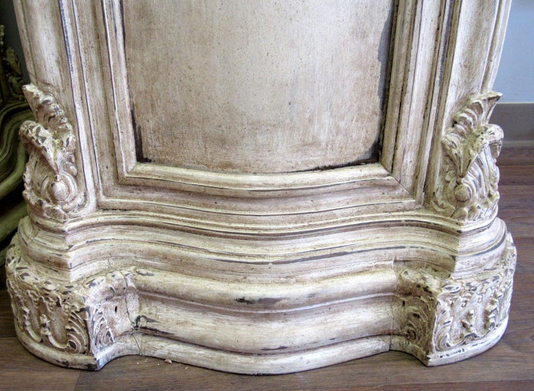 Pair of Mid20th Century Louis XV Style Pedestals For Sale at 1stDibs