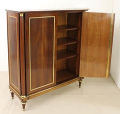 Pair of Mid-20th Century Mahogany Cabinet by Rinck of Paris