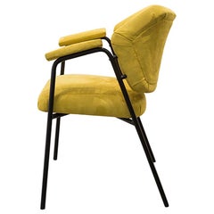 Pair of Mid-20th Century Modern Yellow Chair