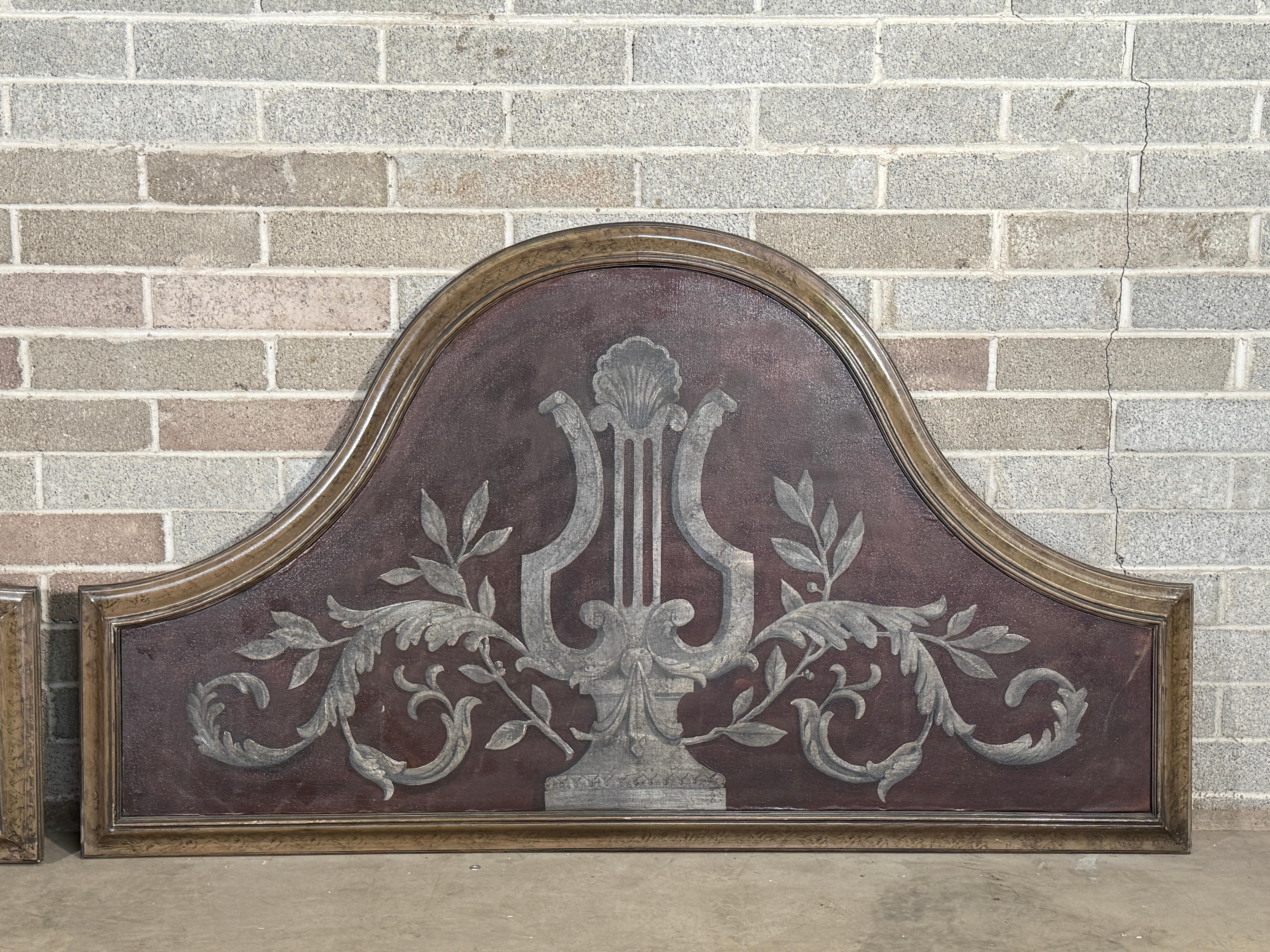 Art Nouveau Pair of Mid 20th Century Over-doors panels For Sale