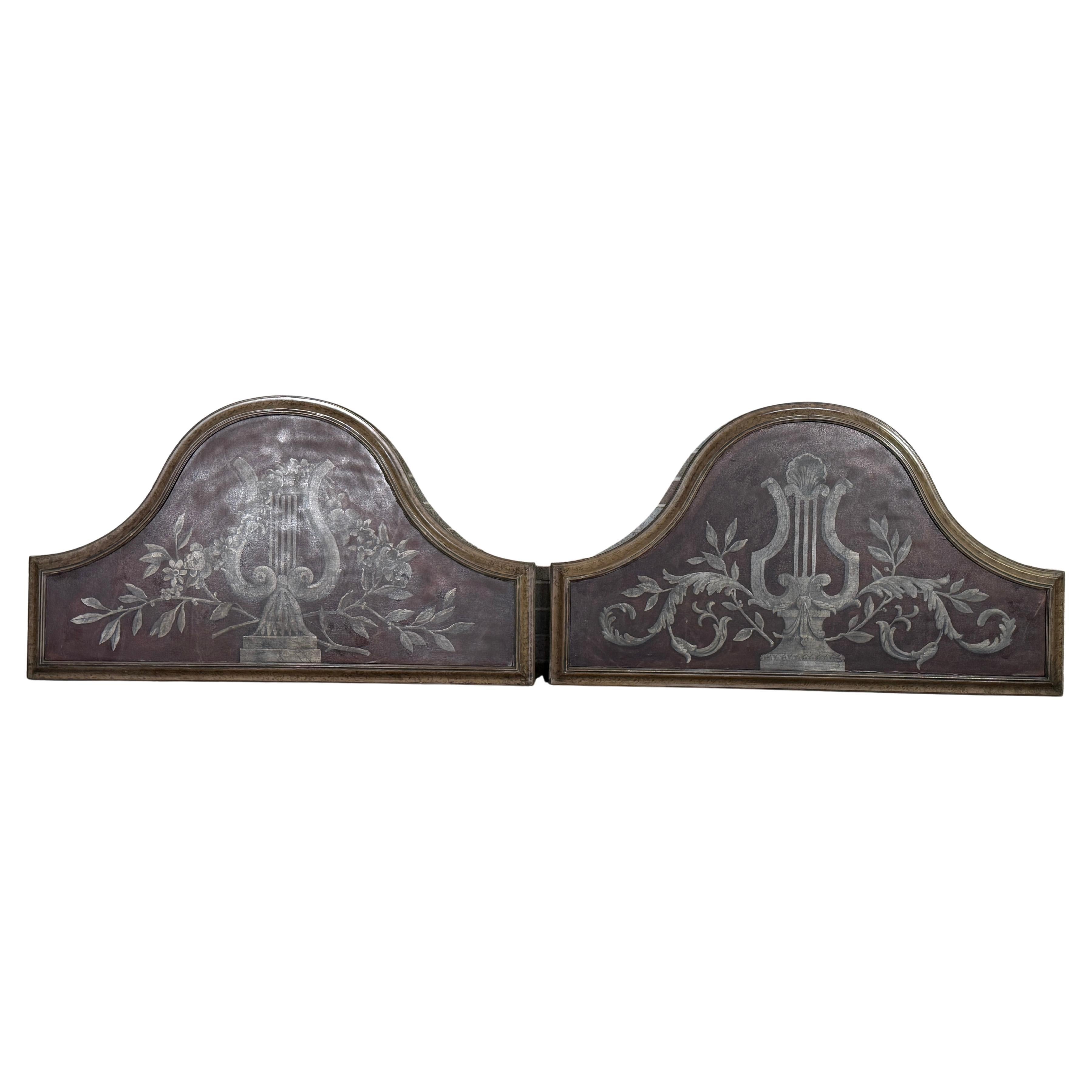 Pair of Mid 20th Century Over-doors panels