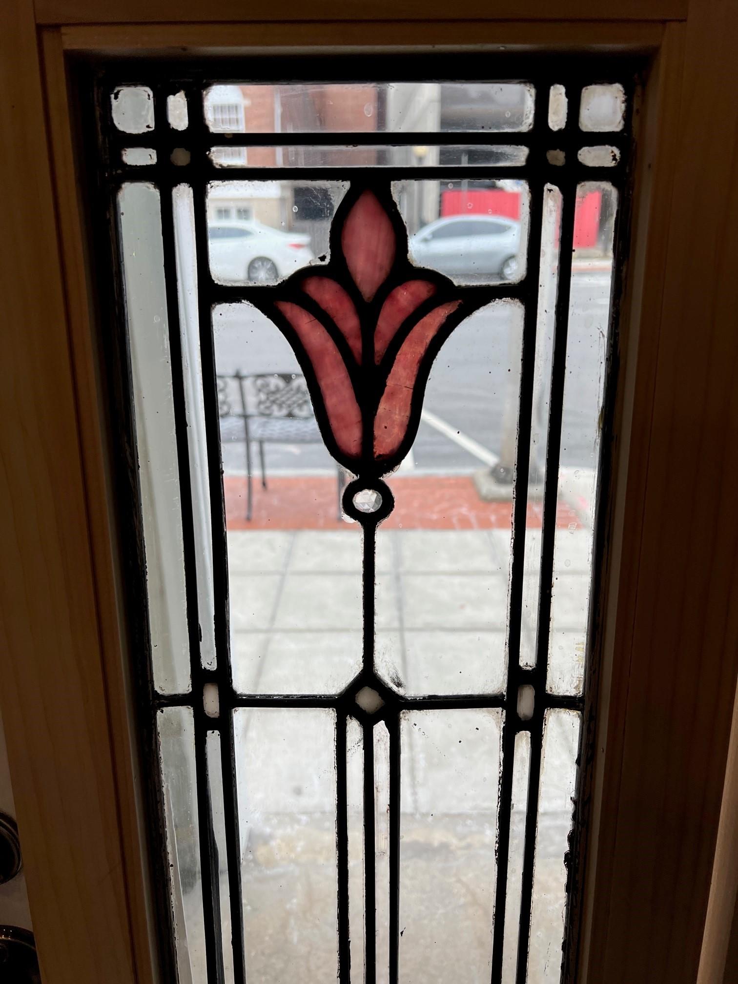 stained glass sidelights
