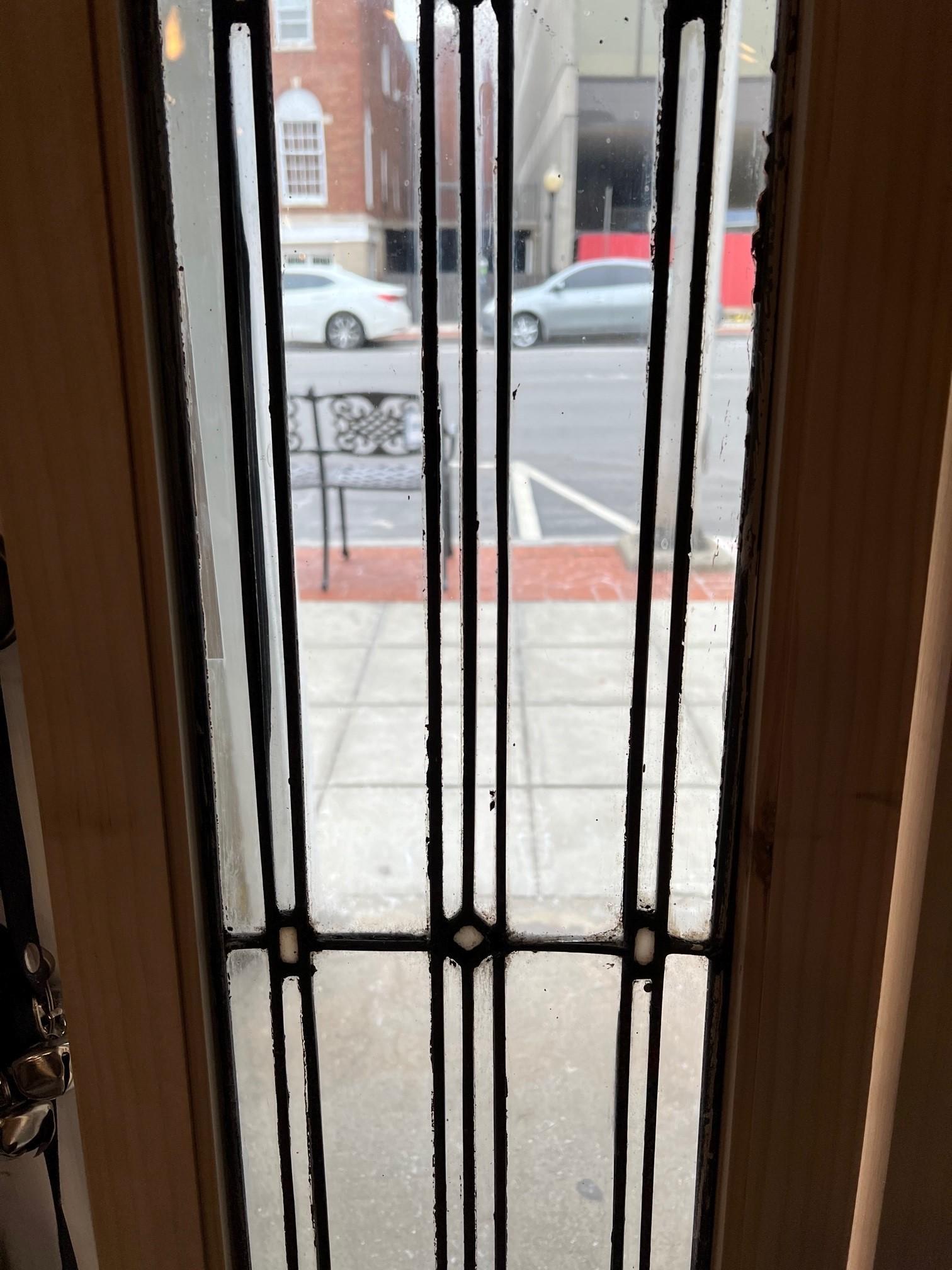 stained glass side lights