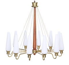 Pair of Mid-20th Century Swedish Church Chandeliers