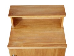 Pair of Mid-20th Century Swedish Elm Bedside Tables