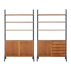 Pair of Mid 20th Century Teak Roxen Bookcase Sideboards