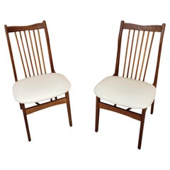 Pair of Mid 20th Century Two Mid-Century Dining Chairs by Litor