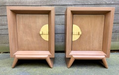 Pair of Mid-Centry Modern Night Stands, American, 1950's