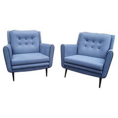 Pair of Mid-Century American Lounge Chairs