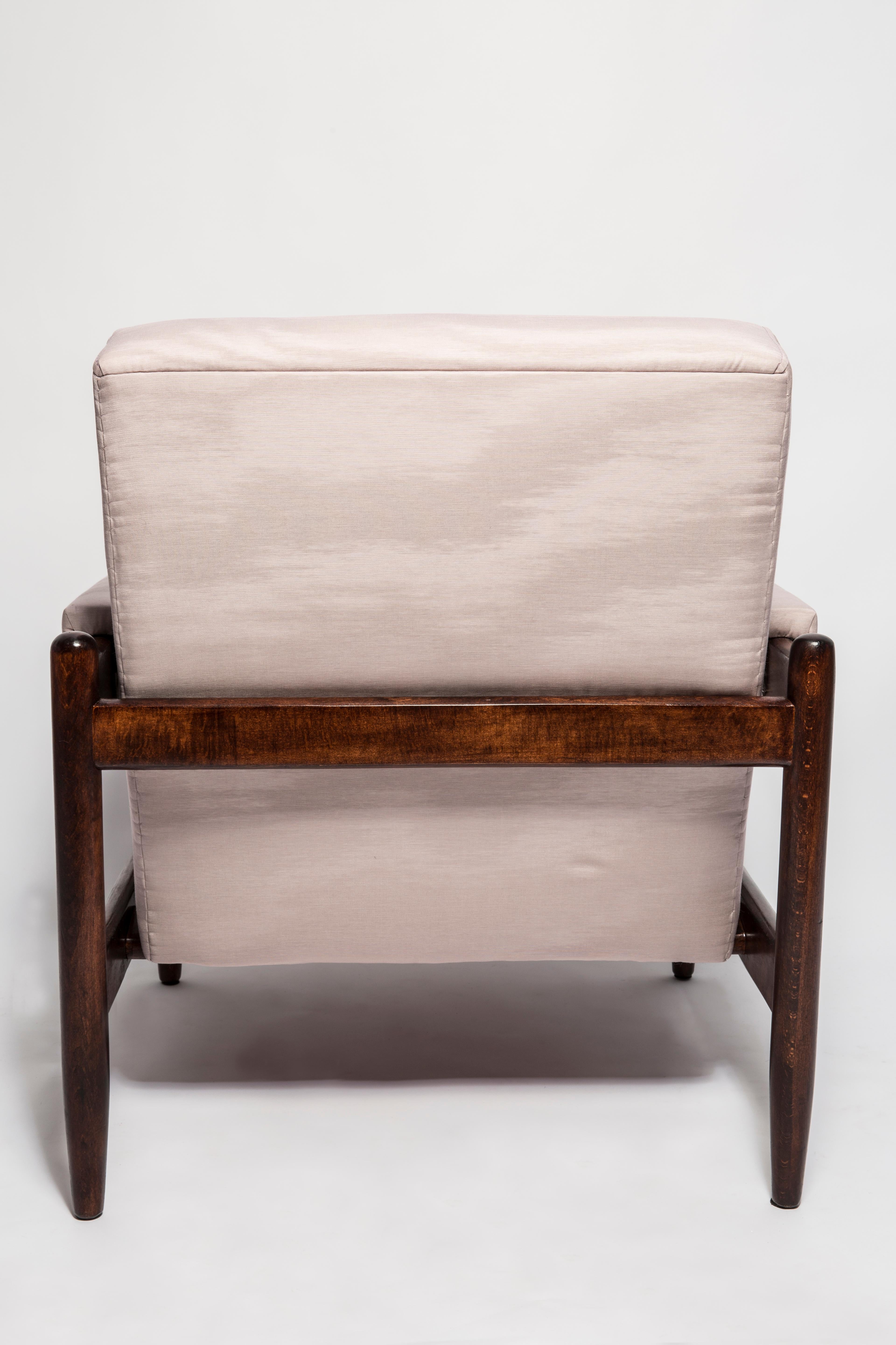 Paar Amoir Fou Moiré-Sessel aus der Mitte des Jahrhunderts in Lila-Rosa, Europa, 1960er Jahre (Textil) im Angebot