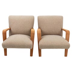 Pair of Mid Century Arm Chairs