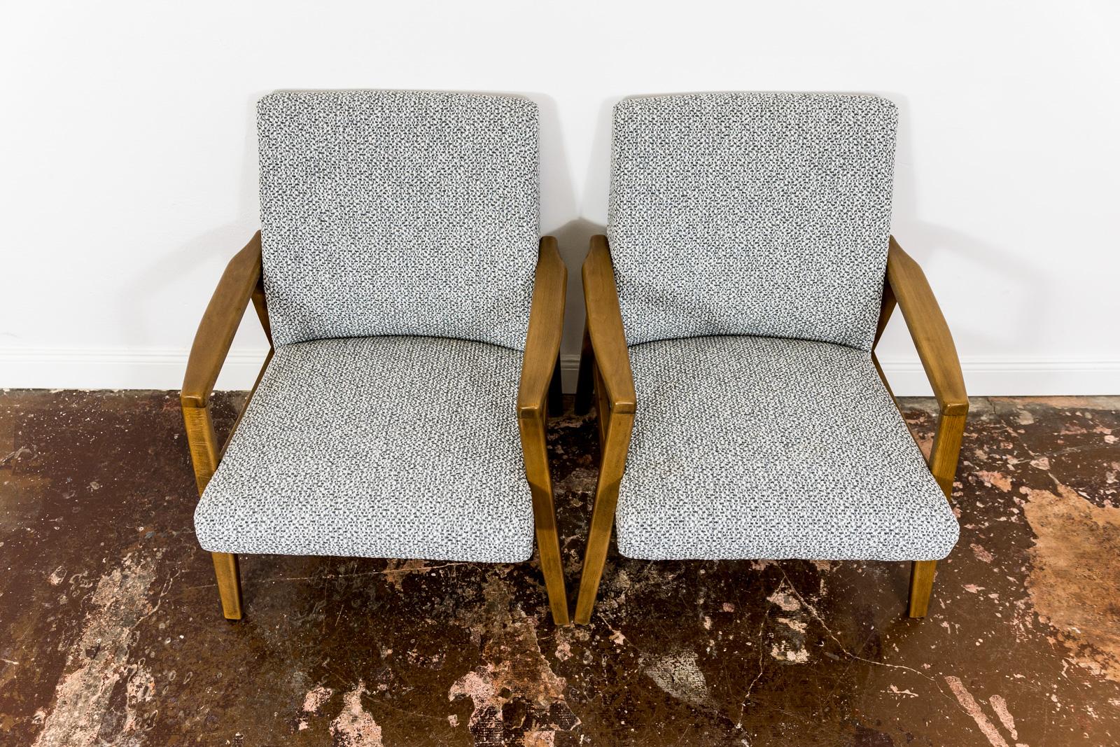 Pair of Mid-Century Armchairs, 1960s 6