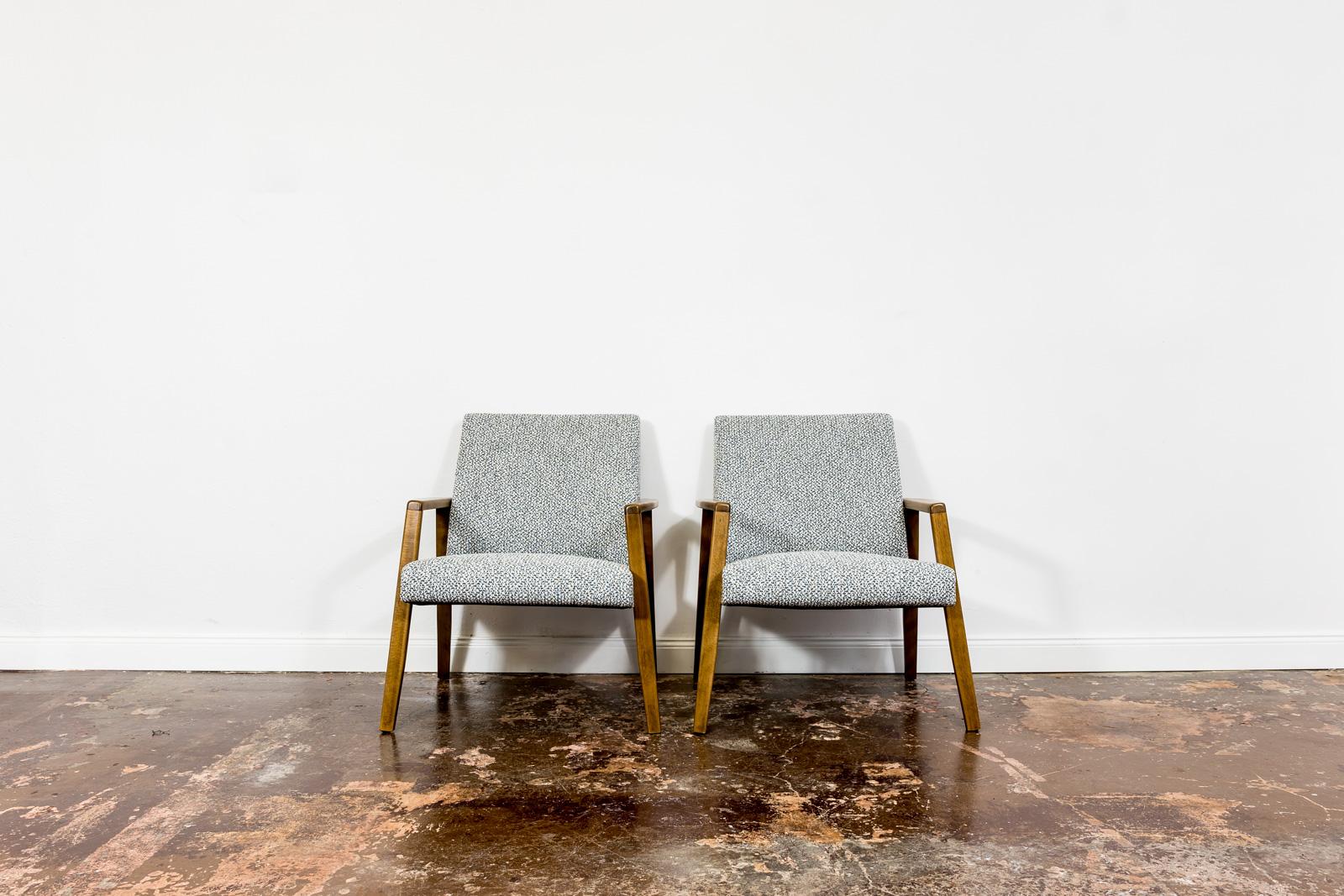 Pair of Mid-Century armchairs, 1960s, Germany.
Completely restored.