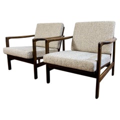 Pair Of Mid Century Armchairs B7522 by Zenon Bączyk, 1960's