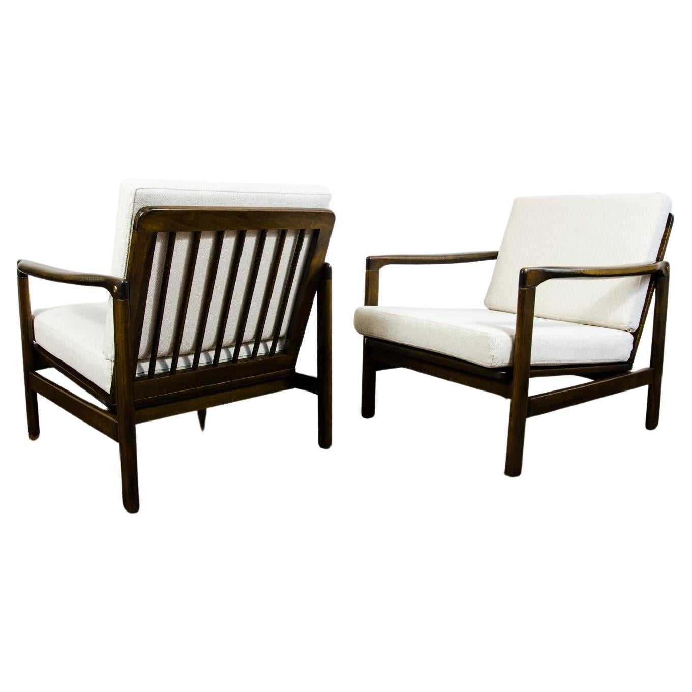 Curated visual reference: Visual Reference: Pair Of Restored Mid Century Modern Armchairs Europe 1960 S