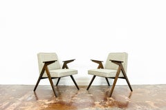 Pair Of Mid Century Armchairs "Bunny" Type 300-177, Europe, 1970's
