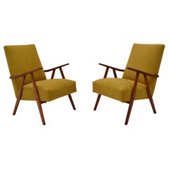 Pair of Mid-Century Armchairs by Jiri Jiroutek, 1960's