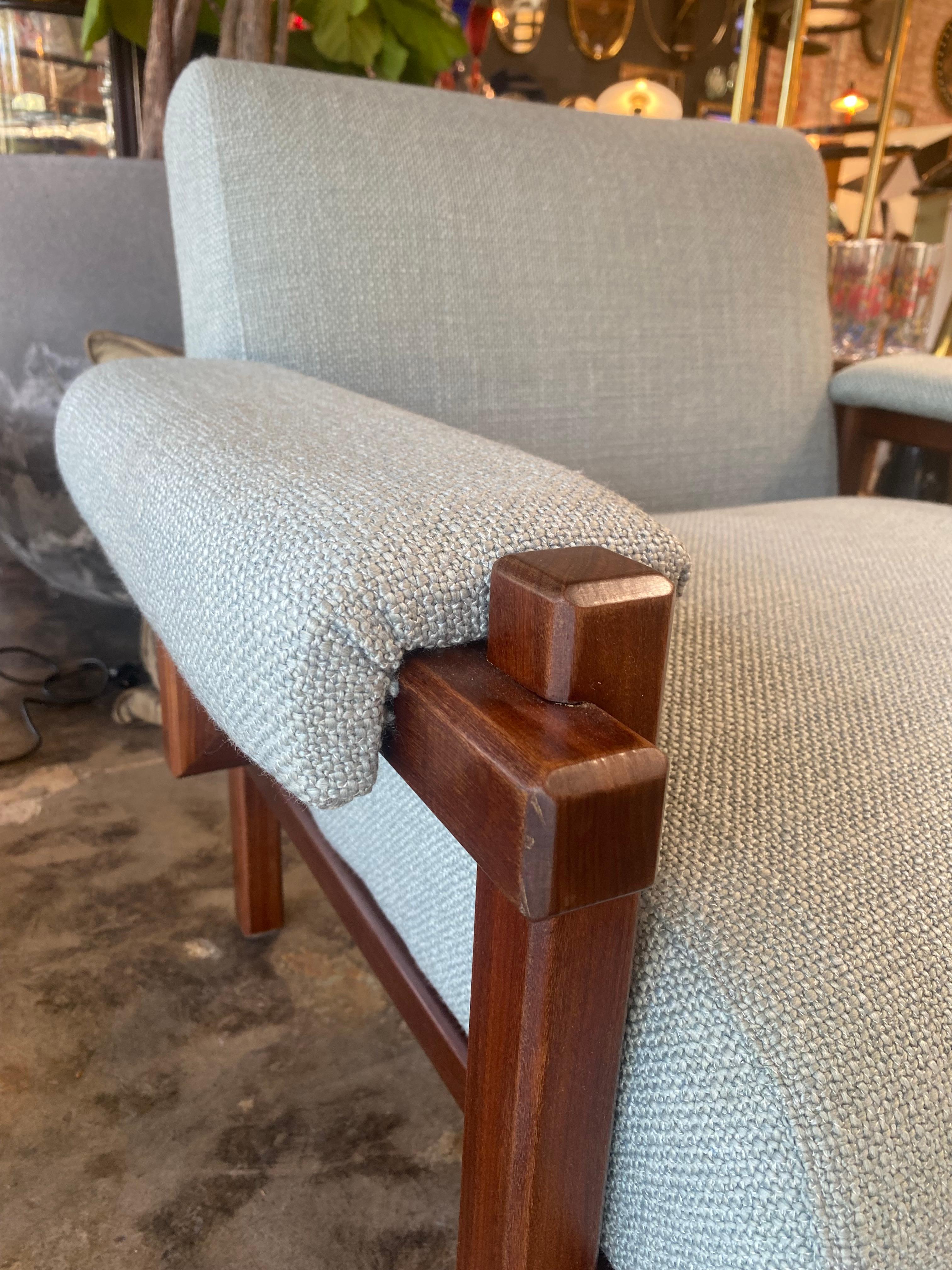 Pair of Mid-Century Armchairs by Raffaella Crespi, Italy, 1960s In Good Condition For Sale In Los Angeles, CA