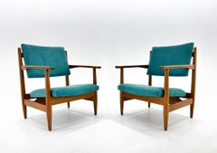 Pair of Mid-Century Armchairs, Czechoslovakia, 1970's