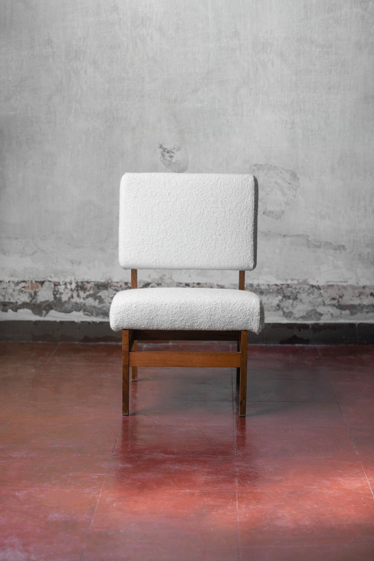 Mid-20th Century Pair of Mid-Century armchairs, Edmondo Palutari for Dassi Mobili Moderni, 1950s For Sale