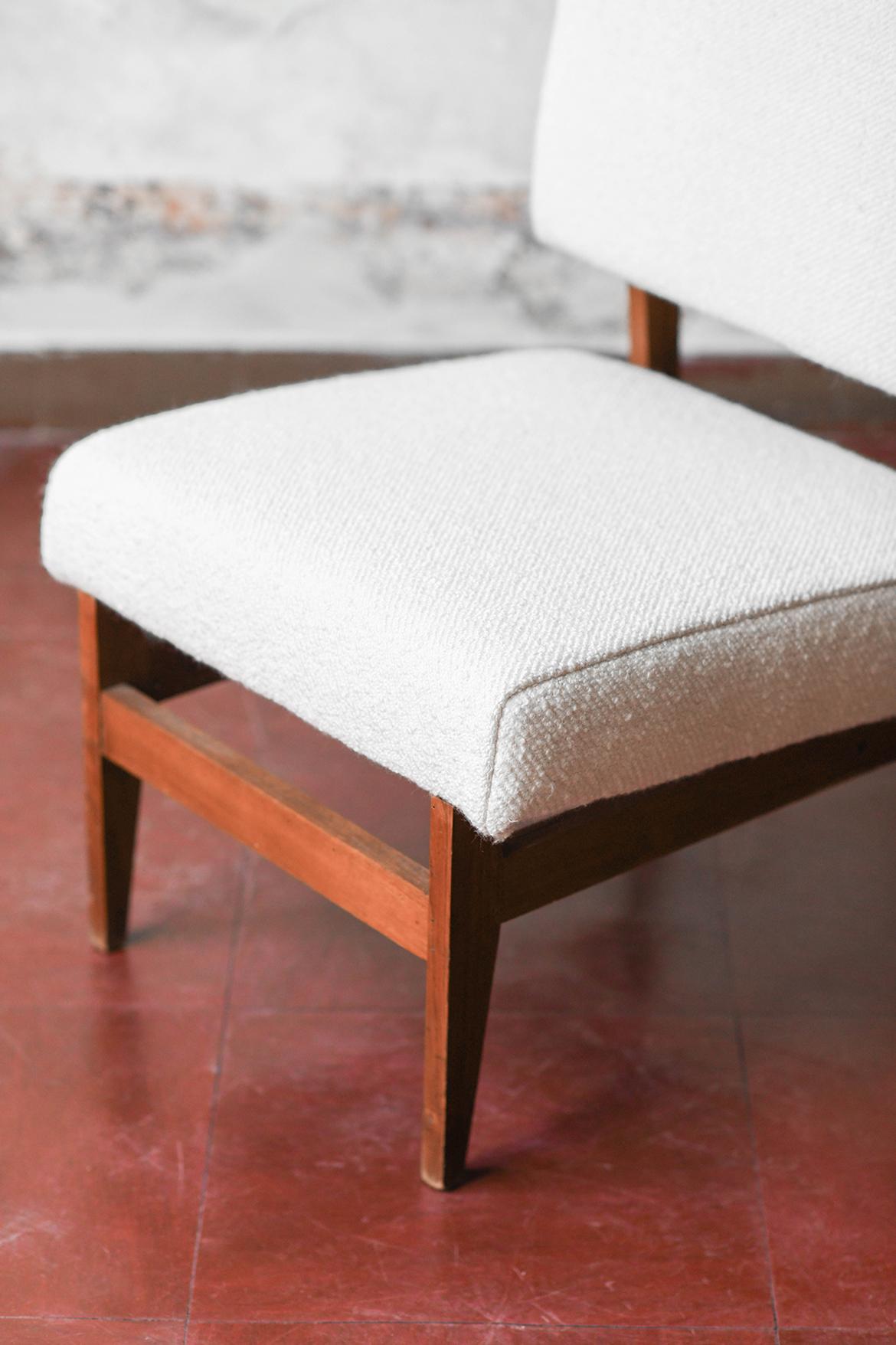 Pair of Mid-Century armchairs, Edmondo Palutari for Dassi Mobili Moderni, 1950s For Sale 3